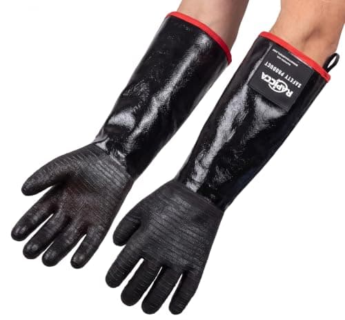 RAPICCA 932°F BBQ Grill Gloves, 17"