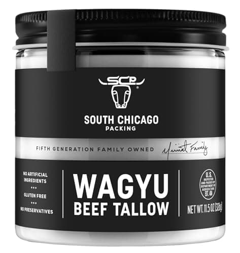 South Chicago Packing Wagyu Beef Tallow, 11.5 oz Glass Jar