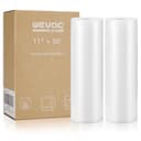 Wevac 11 in x 50 ft Vacuum Sealer Bag Rolls (2-pack)
