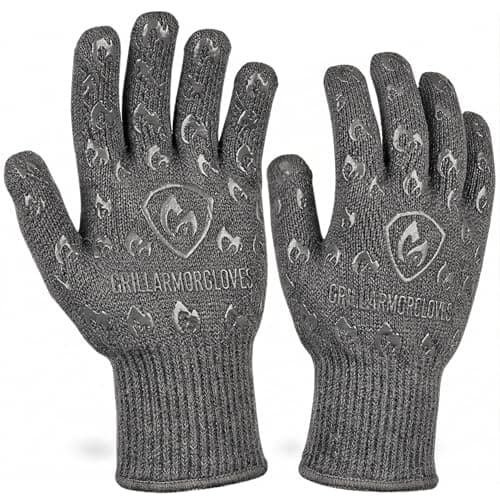 Grill Armor 932°F Oven Gloves with Fingers