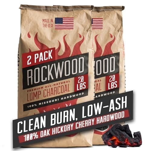 Rockwood All-Natural Hardwood Lump Charcoal
